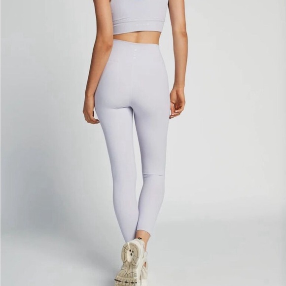 Wilo The Label Base Ribbed Lilac Leggings - Picture 3 of 10
